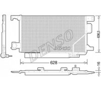 Конденсатор, кондиционер DENSO DCN17023 DCN17023 DENSO - купить в магазине запчастей по Украине