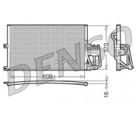 Конденсатор, кондиционер DENSO DCN20029 DCN20029 DENSO - купить в магазине запчастей по Украине