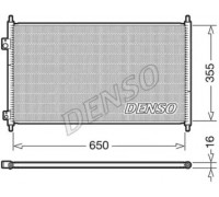 Конденсатор, кондиционер DENSO DCN40018 DCN40018 DENSO - купити в магазині запчастин по Україні