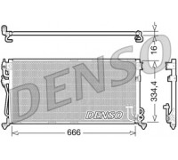Конденсатор, кондиционер DENSO DCN45002 DCN45002 DENSO - купити в магазині запчастин по Україні