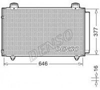 Конденсатор, кондиционер DENSO DCN50043 DCN50043 DENSO - купить в магазине запчастей по Украине