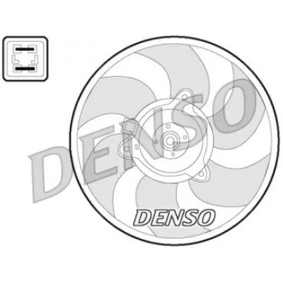 Вентилятор, охлаждение двигателя DER07008 DENSO - купить в магазине запчастей по Украине