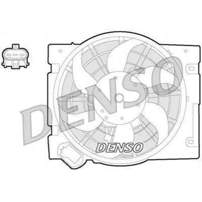Вентилятор, охлаждение двигателя DER20013 DENSO - купить в магазине запчастей по Украине