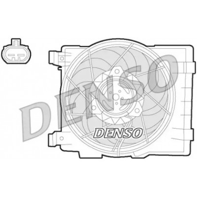 Вентилятор, охлаждение двигателя DER20015 DENSO - купить в магазине запчастей по Украине