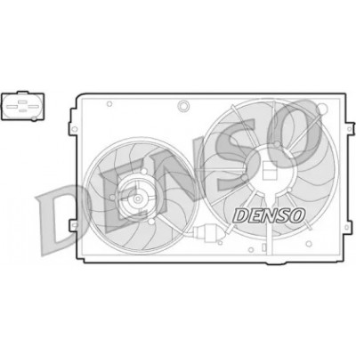Вентилятор, охлаждение двигателя DER32011 DENSO - купить в магазине запчастей по Украине