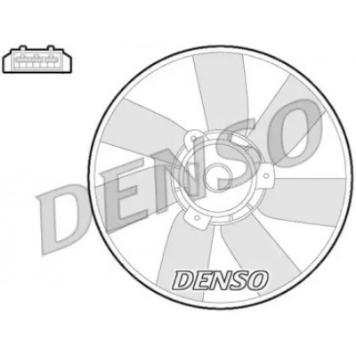 Вентилятор, охлаждение двигателя DER32013 DENSO - купить в магазине запчастей по Украине