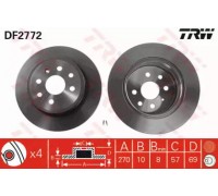 DF2772 TRW - купить в магазине запчастей по Украине