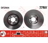 DF2804 TRW - купить в магазине запчастей по Украине