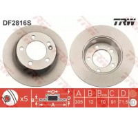 DF2816S TRW - купить в магазине запчастей по Украине