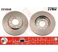 DF4048 TRW - купить в магазине запчастей по Украине