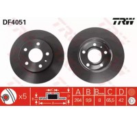 DF4051 TRW - купить в магазине запчастей по Украине