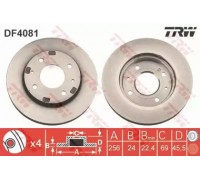 DF4081 TRW - купить в магазине запчастей по Украине
