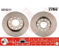 DF4211 TRW - купить в магазине запчастей по Украине