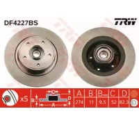 DF4227BS TRW - купить в магазине запчастей по Украине