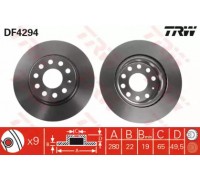 DF4294 TRW - купить в магазине запчастей по Украине