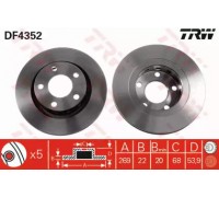 DF4352 TRW - купить в магазине запчастей по Украине