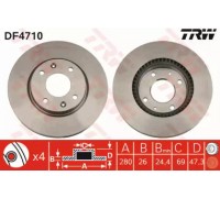 DF4710 TRW - купить в магазине запчастей по Украине
