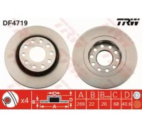 DF4719 TRW - купить в магазине запчастей по Украине