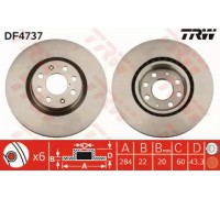DF4737 TRW - купить в магазине запчастей по Украине