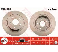 DF4982 TRW - купить в магазине запчастей по Украине