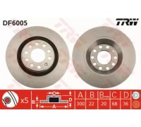 DF6005 TRW - купить в магазине запчастей по Украине