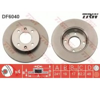 DF6040 TRW - купить в магазине запчастей по Украине