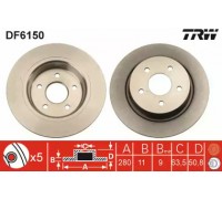 DF6150 TRW - купить в магазине запчастей по Украине