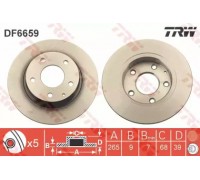 DF6659 TRW - купить в магазине запчастей по Украине
