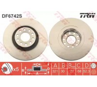 DF6742S TRW - купить в магазине запчастей по Украине