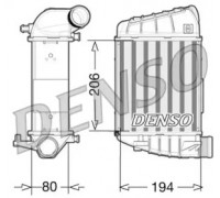 Интеркулер DENSO DIT02028 DIT02028 DENSO - купить в магазине запчастей по Украине