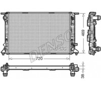 Радиатор, охлаждение двигателя DENSO DRM02023 DRM02023 DENSO - купить в магазине запчастей по Украине