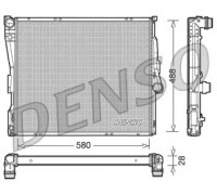 Радиатор, охлаждение двигателя DENSO DRM05090 DRM05090 DENSO - купить в магазине запчастей по Украине
