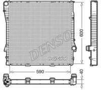 Радиатор, охлаждение двигателя DENSO DRM05112 DRM05112 DENSO - купить в магазине запчастей по Украине