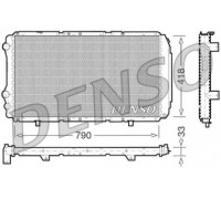 Радиатор, охлаждение двигателя DENSO DRM09076 DRM09076 DENSO - купить в магазине запчастей по Украине