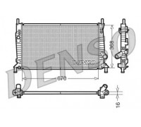 Радиатор, охлаждение двигателя DENSO DRM10075 DRM10075 DENSO - купить в магазине запчастей по Украине