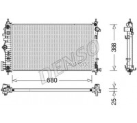 Радиатор, охлаждение двигателя DENSO DRM15007 DRM15007 DENSO - купить в магазине запчастей по Украине