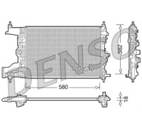 Радиатор, охлаждение двигателя DENSO DRM20099 DRM20099 DENSO - купить в магазине запчастей по Украине