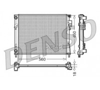 Радиатор, охлаждение двигателя DENSO DRM23095 DRM23095 DENSO - купить в магазине запчастей по Украине