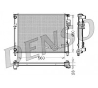 Радиатор, охлаждение двигателя DENSO DRM23096 DRM23096 DENSO - купить в магазине запчастей по Украине