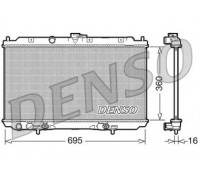 Радиатор, охлаждение двигателя DENSO DRM46024 DRM46024 DENSO - купить в магазине запчастей по Украине