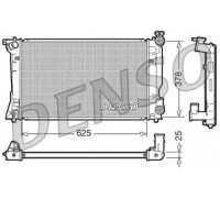 Радиатор, охлаждение двигателя DENSO DRM50035 DRM50035 DENSO - купить в магазине запчастей по Украине