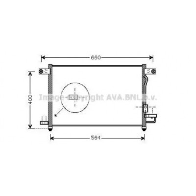 Конденсатор, кондиционер DW5061D AVA QUALITY COOLING - купить в магазине запчастей по Украине