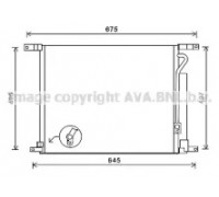 DWA5139D AVA QUALITY COOLING - купить в магазине запчастей по Украине