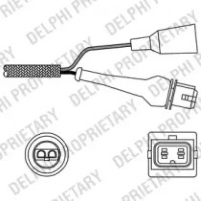 Лямбда-зонд ES1100012B1 DELPHI - купить в магазине запчастей по Украине