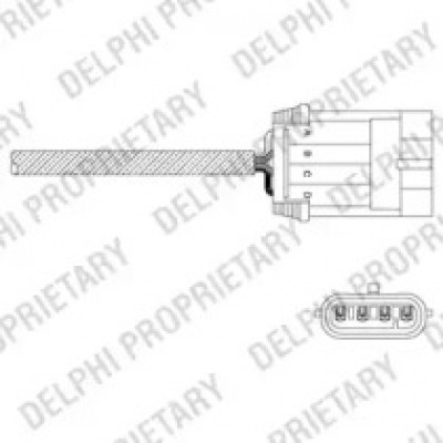 Лямбда-зонд ES1105212B1 DELPHI - купити в магазині запчастин по Україні