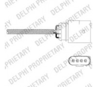 Лямбда-зонд DELPHI ES20342-12B1 ES2034212B1 DELPHI - купить в магазине запчастей по Украине
