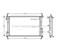 FD2382 AVA QUALITY COOLING - купить в магазине запчастей по Украине