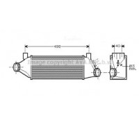 Интеркулер AVA QUALITY COOLING FD4385 FD4385 AVA QUALITY COOLING - купить в магазине запчастей по Украине