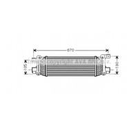 FD4401 AVA QUALITY COOLING - купить в магазине запчастей по Украине