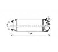 Интеркулер AVA QUALITY COOLING FD4476 FD4476 AVA QUALITY COOLING - купить в магазине запчастей по Украине